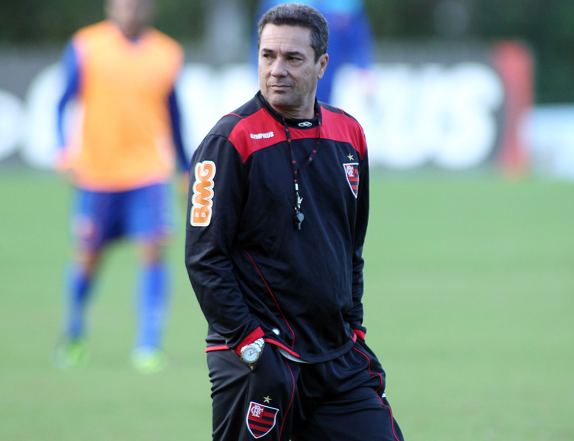 Flamengo, de Luxemburgo, está na vice-liderança do Brasileirão | Maurício Val / VIPCOMM
