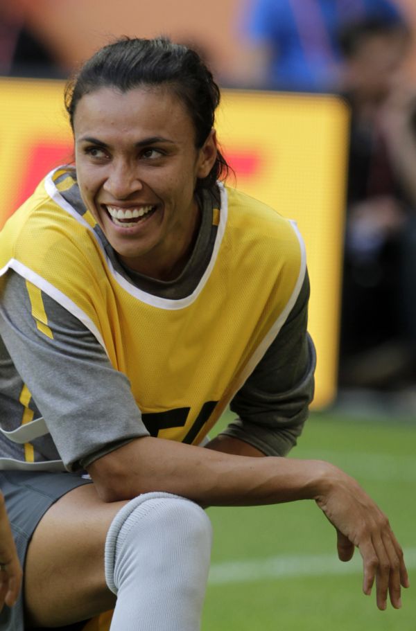 Marta começou apagada o Mundial da Alemanha | Vanessa Carvalho/AE