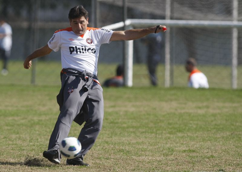 Apesar de o Atlético nunca ter vencido em São Januário, Renato Gaúcho diz acreditar que a reação do time no campeonato irá começar no Rio de Janeiro | Jonathan Campos/ Gazeta do Povo