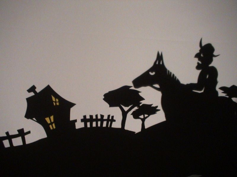 No teatro de sombras Compadre Rico, Compadre Pobre, o público encontra uma história de aventura e humor | Divulgação