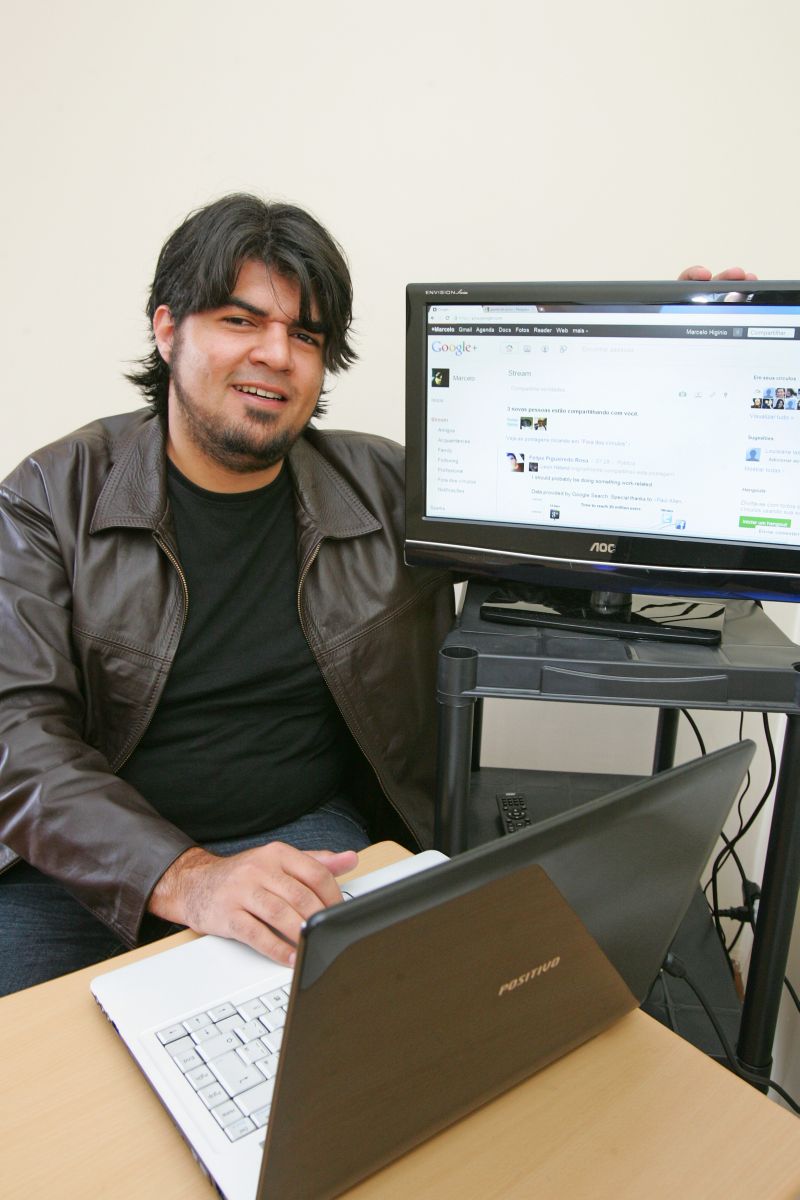 O publicitário Marcelo Higinio acredita que o Plus é uma oportunidade para começar de novo nas redes sociais | Antônio More/ Gazeta do Povo