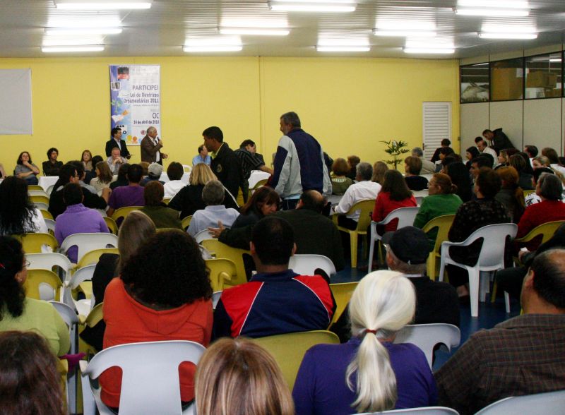 Audiência para debater o orçamento: oportunidade de participação popular | Lucília Guimarães/SMCS