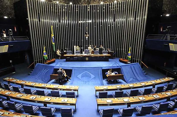 Plenário do Senado nesta segunda-feira (18) | José Cruz/Agência Brasil