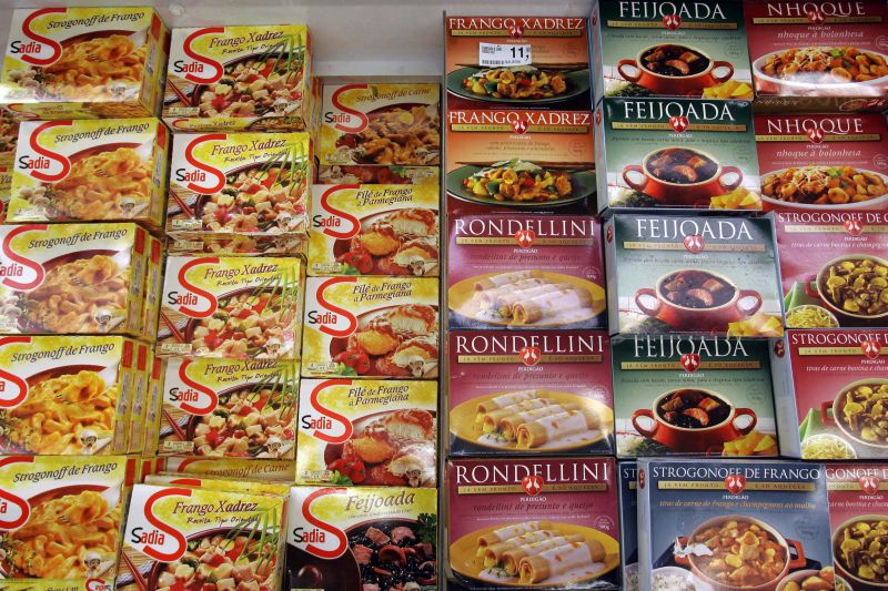 Fusão entre Sadia e Perdigão traria concentração no mercado de congelados | Mauricio Lima/AFP
