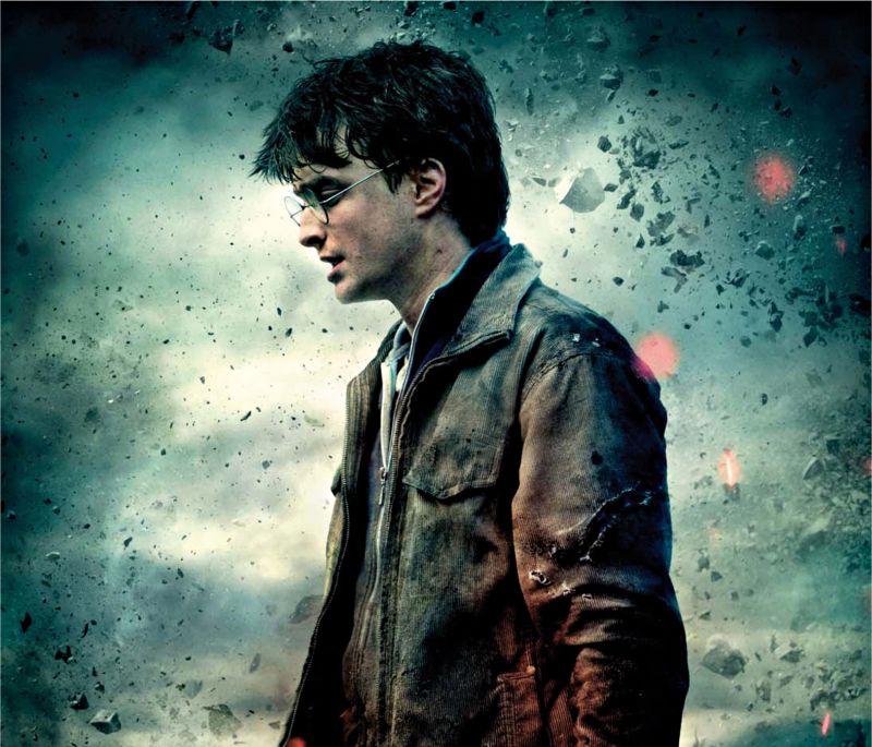 Harry Potter (Daniel Radcliffe) na segunda parte de Relíquias da Morte | Divulgação