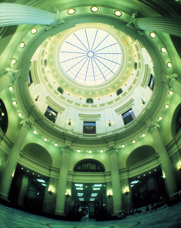 Rotunda do CCBB Rio de Janeiro: museu é o 14º mais visitado do mundo e aproveita todo seu espaço para exposições | Divulgação