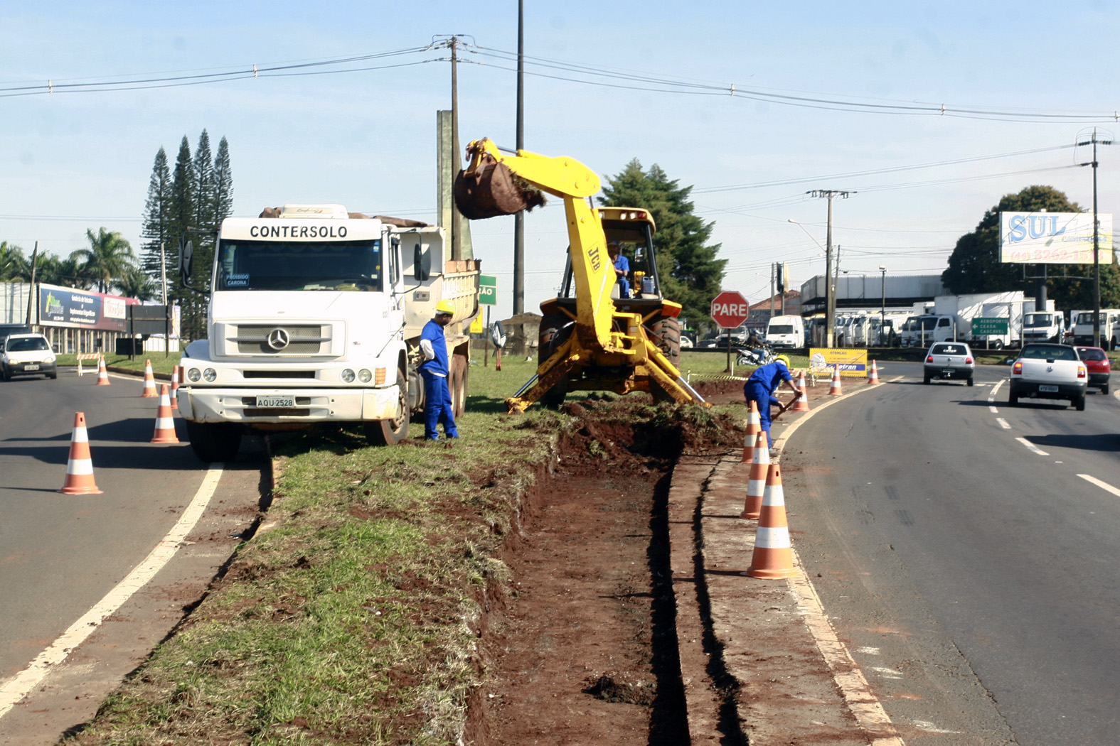 A previsão é que a obra seja concluída até o final de próxima semana | Divulgação PMM