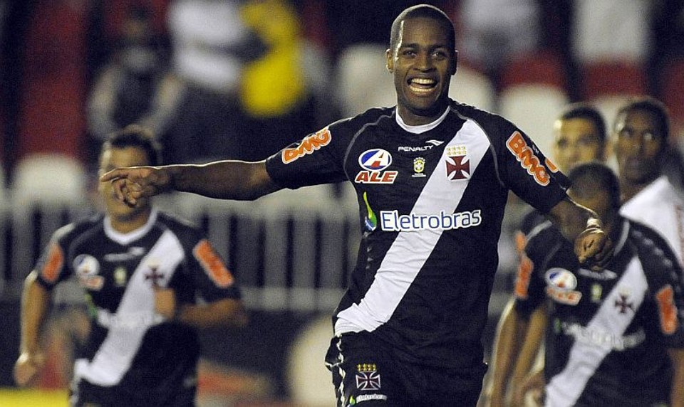 Dedé comemora o segundo gol vascaíno | Alexandre Loureiro / FOTOCOM.NET