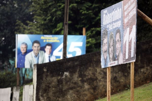 Rodrigo Rossoni e Robertinho disputam a eleição em Bituruna | Henry Miléo/Gazeta do Povo