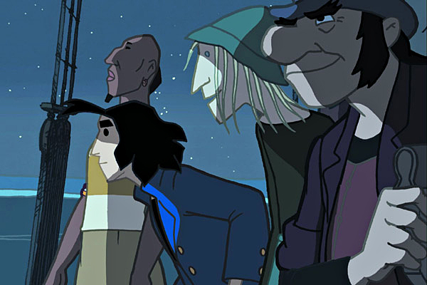 Kid e seus colegas salteadores partem pelo Oceano Atlântico e encontram diversas provações | Divulgação