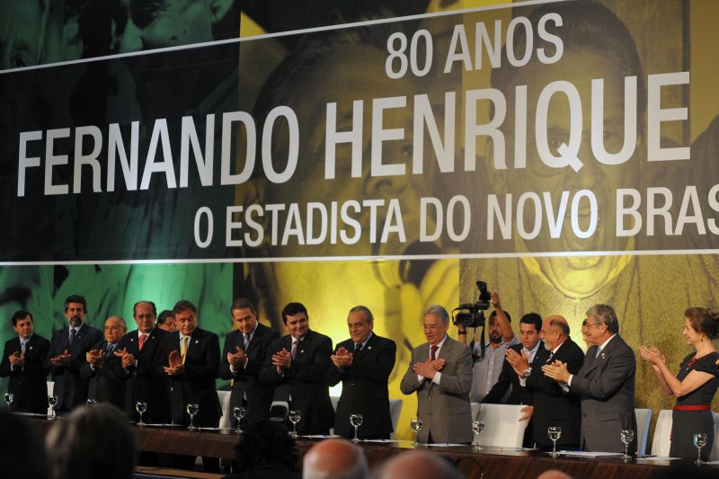 Homenagem a FHC: apenas José Serra destoou e deu alfinetadas no PT | Antônio Cruz/ABr
