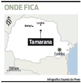 Saiba onde fica Tamarana |