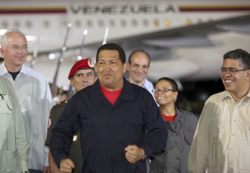 Ao chegar de Cuba, Chávez disse estar em condição melhor do que quando saiu | Reuters/Palácio de Miraflores