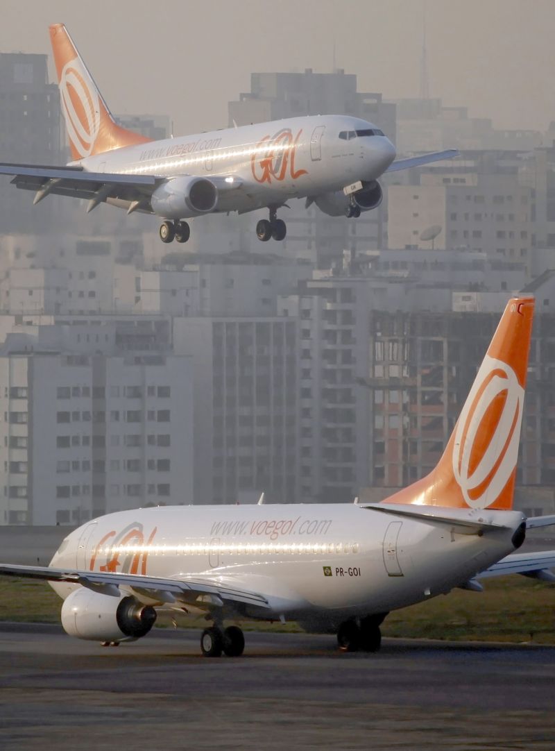 Aviões da Gol em Congonhas: compra permite mais voos entre capitais | Nacho Doce/Reuters