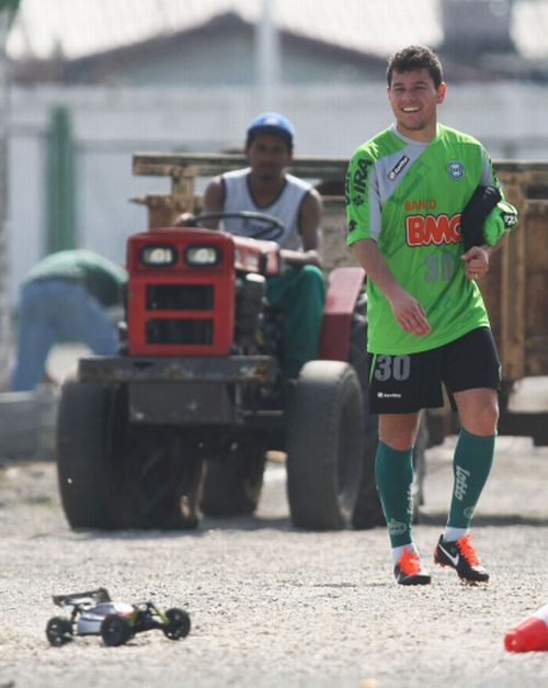Anderson Aquino marcou o único gol de falta do Coxa na temporada | Daniel Castellano/ Gazeta do Povo