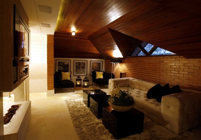 Ambiente criado por Renata Pisani tem áudio e iluminação controlados via iPad |