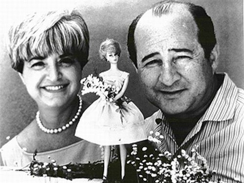 Ruth Handler e seu marido Elliot | Divulgação/Mattel