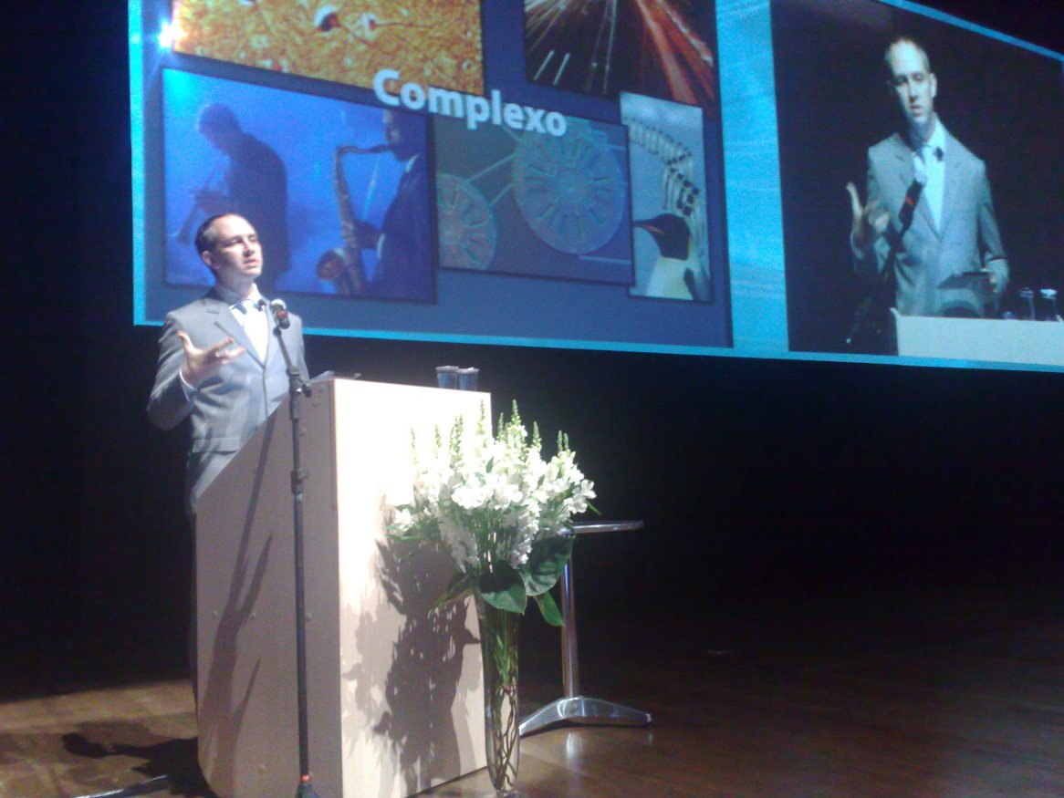 O pesquisador da Universidade de Stanford Paulo Blikstein defendeu o uso das ferramentas tecnológicas em sala de aula. | Adriana Czelusniak