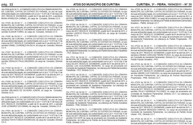 Renata é exonerada do cargo em abril | 