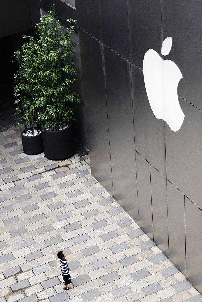 Fachada da nova loja da Apple em Beijing | Jason Lee/Reuters