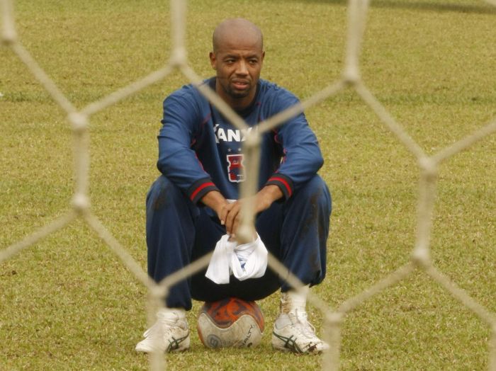 Cris desabafou após empate do Paraná com o lanterna Duque | Daniel Castellano / Gazeta do Povo