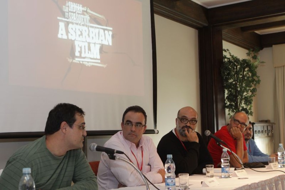 Proibição de filme foi tema do debate A censura voltou? Veto ao longa Serbiam Film, em Gramado | Gabriella Di  Bella /Press Photo
