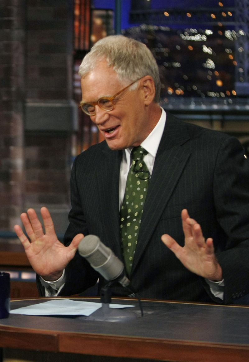 David Letterman em seu programa de televisão | Kevin Lamarques / Reuters
