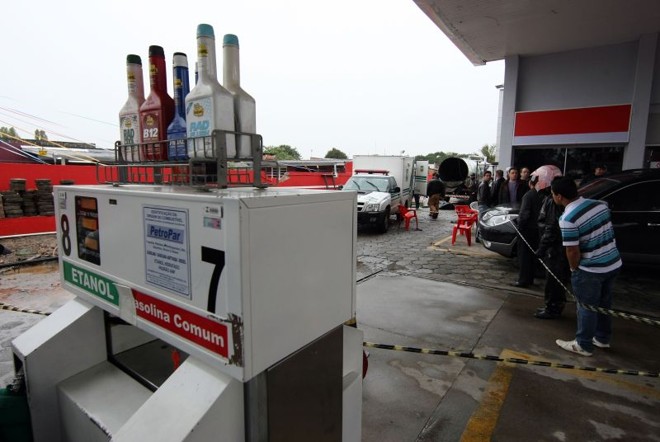 Estrutura do posto não foi danificada pelo acidente | 