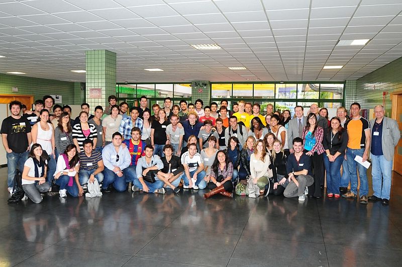 Os intercambistas que chegaram à PUCPR foram recebidos na Welcome Reception. | Divulgação