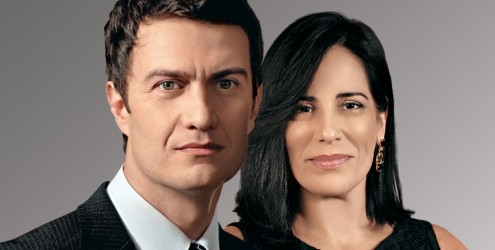 Norma (Glória Pires) não resistiu aos encantos do vilão Leo (Gabriel Braga Nunes) | Divulgação