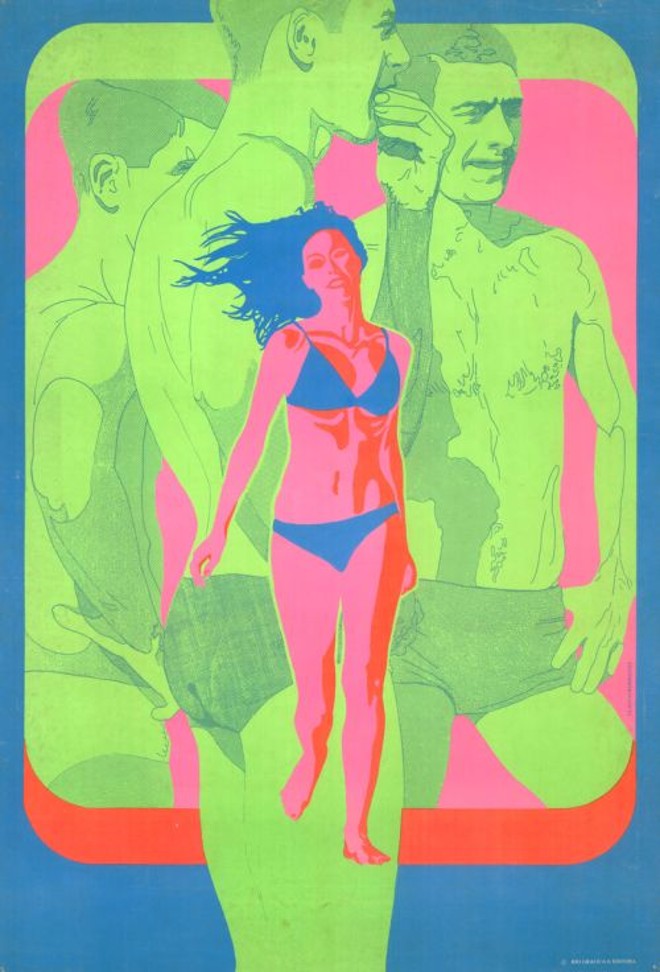O artista foi responsável pelo cartaz do filme Garota de Ipanema, de 1967 | 