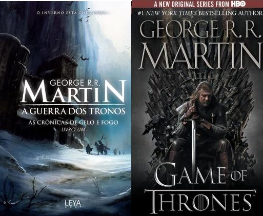 As versões nacional e original de A Guerra dos Tronos: R$ 30 de diferença que as editoras explicam pelo papel  de mais qualidade | Divulgação