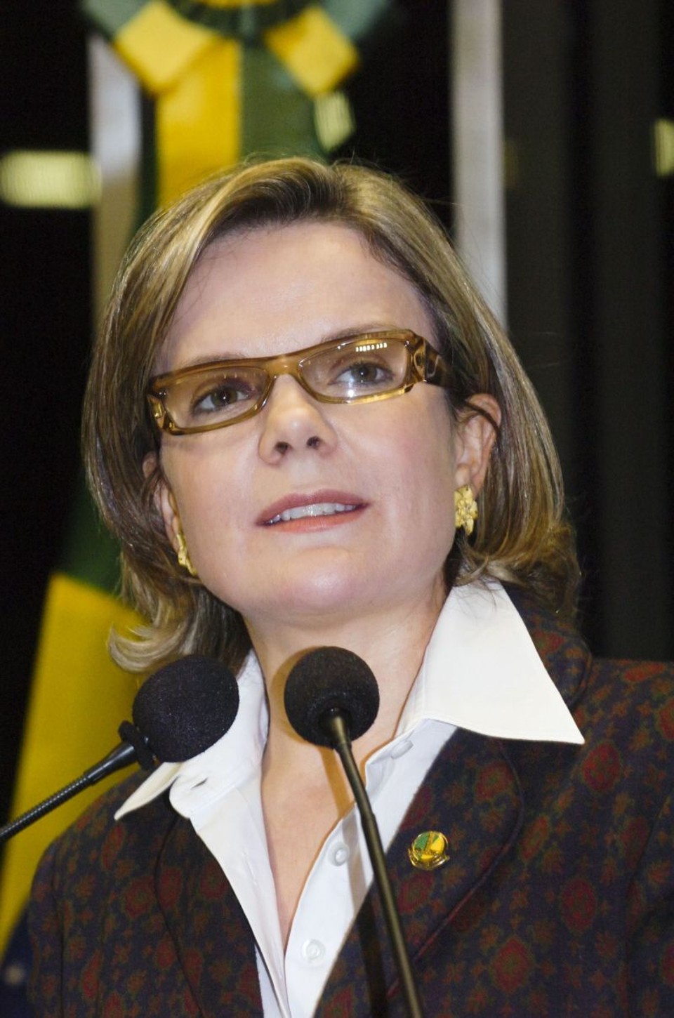 Gleisi Hoffmann: salário de diretora financeira era de R$ 31 mil | J. Freitas/Ag. Senado