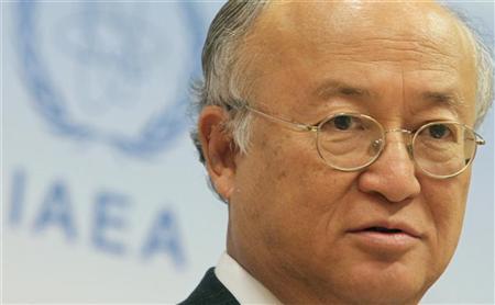 Diretor-geral da AIEA, Yukiya Amano, participa de coletiva de imprensa em Viena, em junho. A Agência Internacional de Energia Atômica pretende inspecionar dez por cento dos reatores mundiais ao longo de três anos, de acordo com uma proposta destinada a evitar a repetição de uma crise nuclear como a de Fukushima | REUTERS/Herwig Prammer