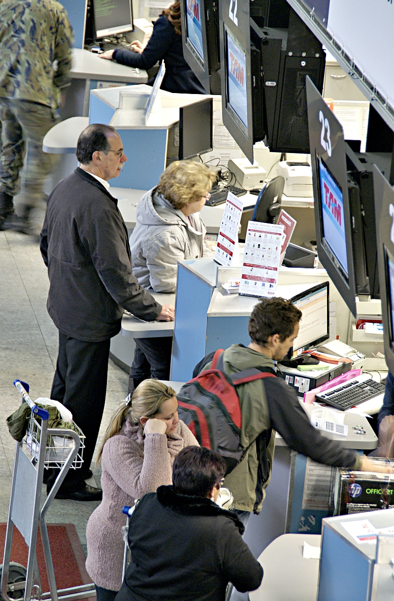 Check-in no Aeroporto Afonso Pena: obras na pista começam no dia 12 de setembro | Marco André Lima/Gazeta do Povo