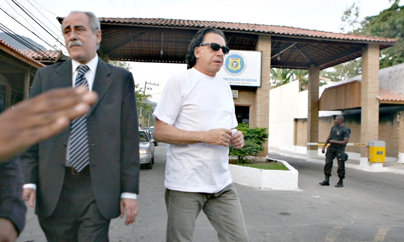 Salvatore Cacciola, 65 anos, deixa o instituto penal: liberdade condicional | Alexandre Vieira/Ag. O Dia