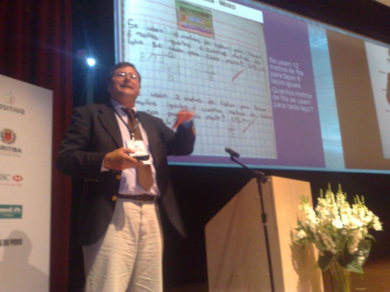 O uruguaio Pedro Ravela falou sobre o Pisa e ressaltou a importância de avaliações claras e criteriosas nas escolas. | Adriana Czelusniak