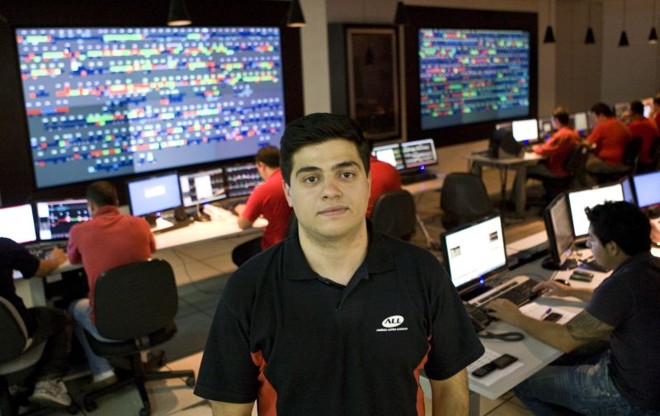 O engenheiro Vinícius Ayello foi aprovado no ano passado como trainee da América Latina Logística (ALL) | Antônio Costa / Gazeta do Povo