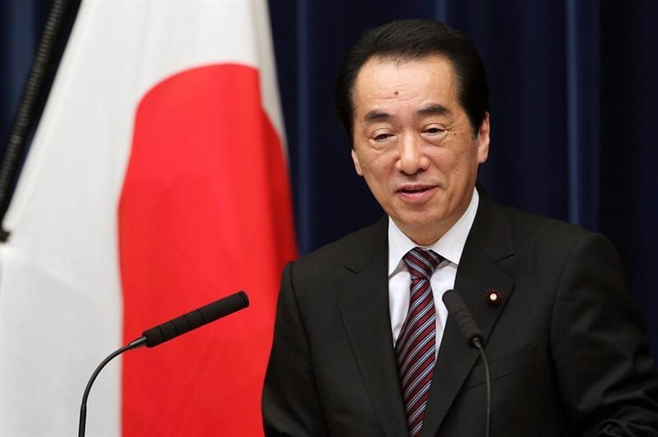 O premiê japonês, durante em entrevista após o anúncio oficial da sua saída do cargo | EFE/JUNKO KIMURA
