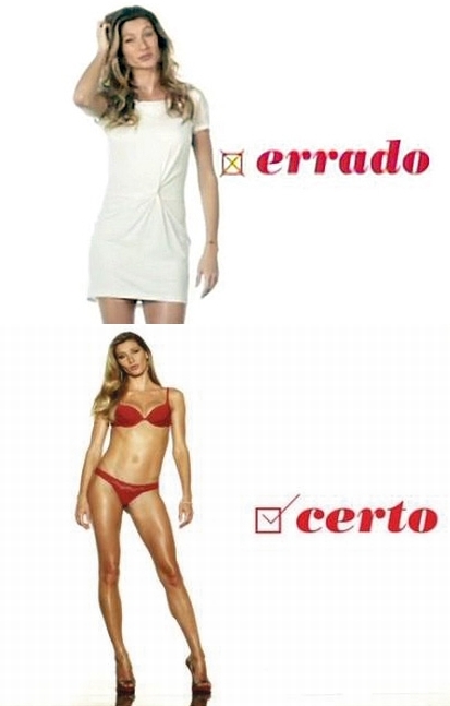 Peça foi considerada machista | Fotos: reprodução