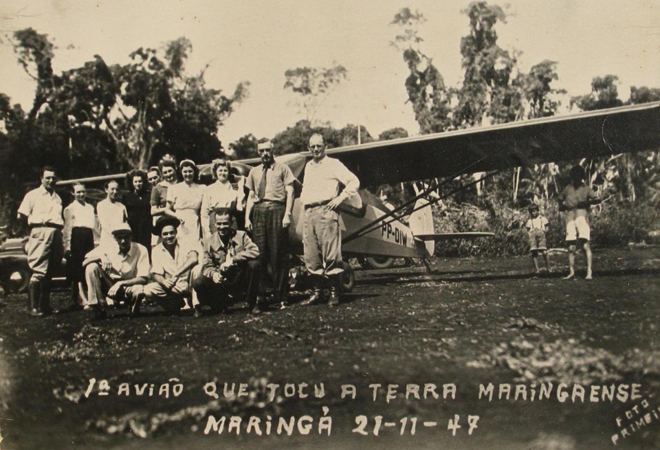 Kubota registrou o pouso do primeiro avião em Maringá em 1947 | Shizumo Kubota