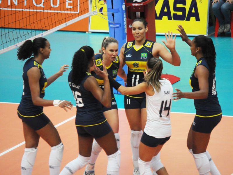 Brasil venceu o Paraguai em estreia no Sul-Americano | Divulgação / CSV