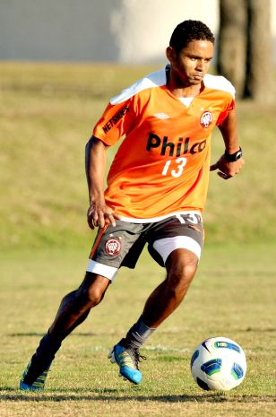 Deivid vem se destacando como o maior ladrão de bolas do Rubro-Negro no Campeonato Brasileiro | Antonio More/ Gazeta do Povo