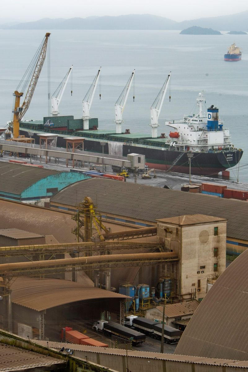 Porto de Paranaguá: operação da Polícia Federal prendeu 10 pessoas em janeiro | Daniel Castellano/Gazeta do Povo