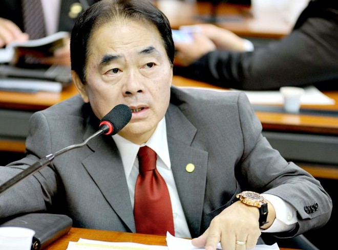 Hidekazu Takayama: defesa de deputado federal paranaense alega que assessores não precisam atuar apenas na atividade parlamentar | Beto Oliveira/Ag. Câmara
