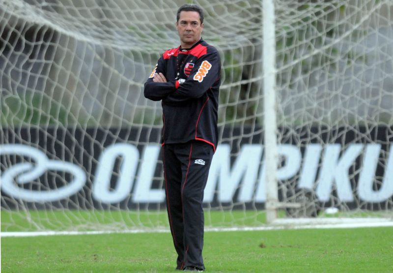 Luxemburgo vê evolução no Flamengo, mesmo com o time há dez jogos sem vencer | Nina Lima/VIPCOMM