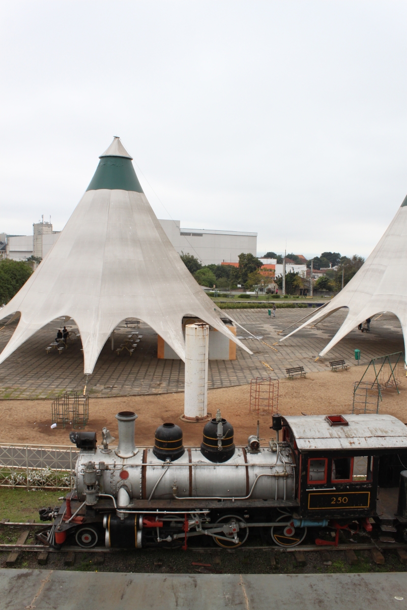 Maria Fumaça está sendo depredada e aguarda projeto de preservação | Josué Teixeira/ Gazeta do Povo
