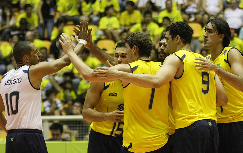 Brasil teve facilidade para vencer os uruguaios em Cuiabá | Alexandre Arruda / CBV