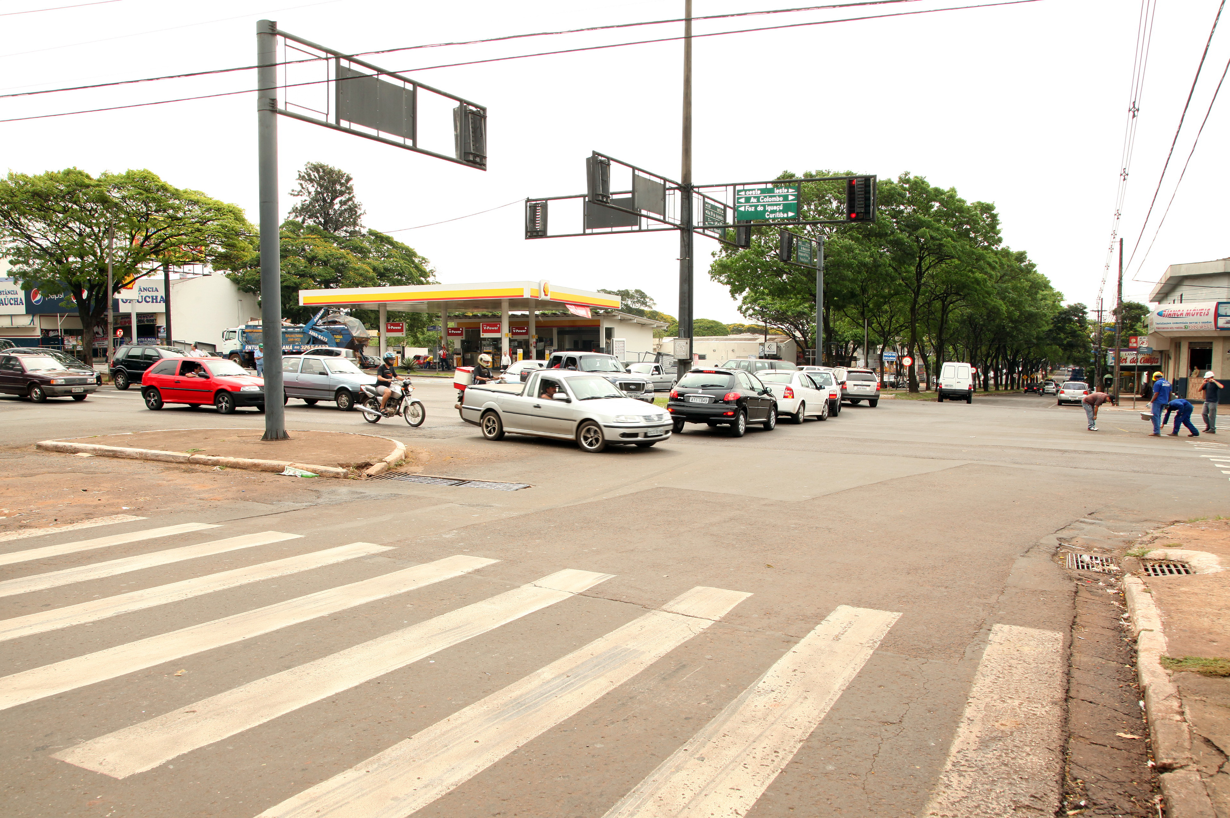 Cruzamento da Avenida Colombo com a Avenida Mandacaru deve receber umas câmeras de monitoramento | Divulgação - Assessoria PMM