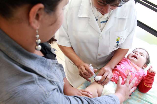 No município, 86,6% do público alvo foi imunizado, o que corresponde a cerca de 21 mil crianças, até quinta-feira | Divulgação - PMM
